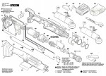 Bosch 3 602 D94 606 Angle Exact Ion 60-120 Pn-Accu-Screwdriver 18 V / Eu Spare Parts